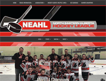 Tablet Screenshot of neahl.ca
